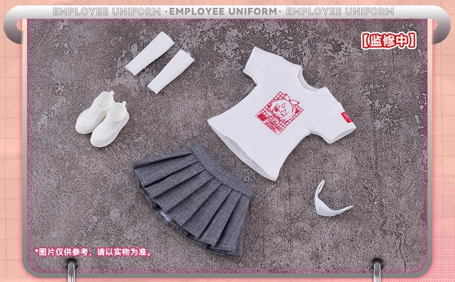 PRE ORDER – 1/12 MECHA MUSUME EMPLOYEE DRESS CODE SET WHITE EDITION