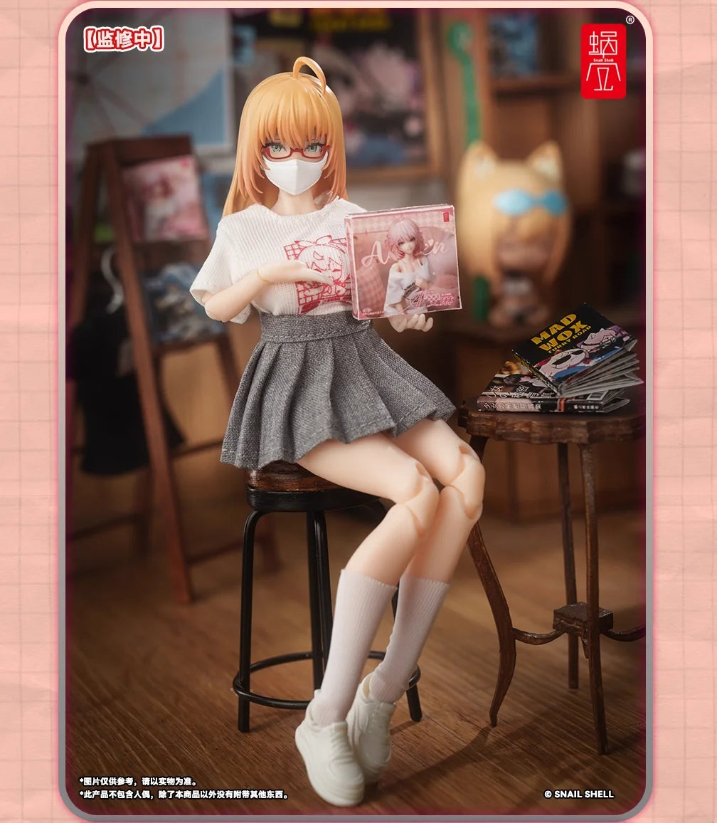 PRE ORDER – 1/12 MECHA MUSUME EMPLOYEE DRESS CODE SET WHITE EDITION