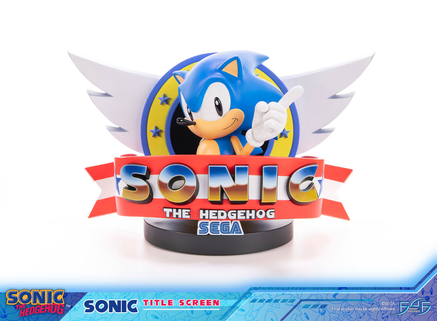 PRE ORDER – SONIC THE HEDGEHOG - SONIC TITLE SCREEN