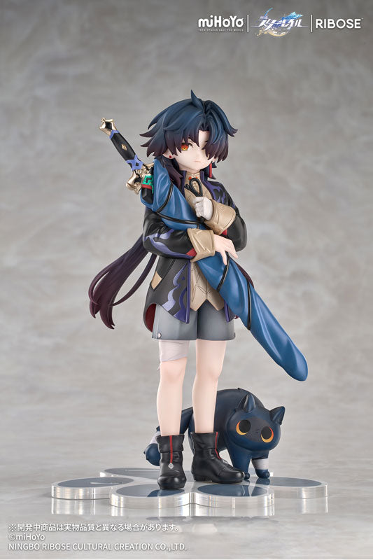 PRE ORDER – RISE UP+ - HONKAI: STAR RAIL - CHIBI CAT SERIES FIGURE - BLADE VER.