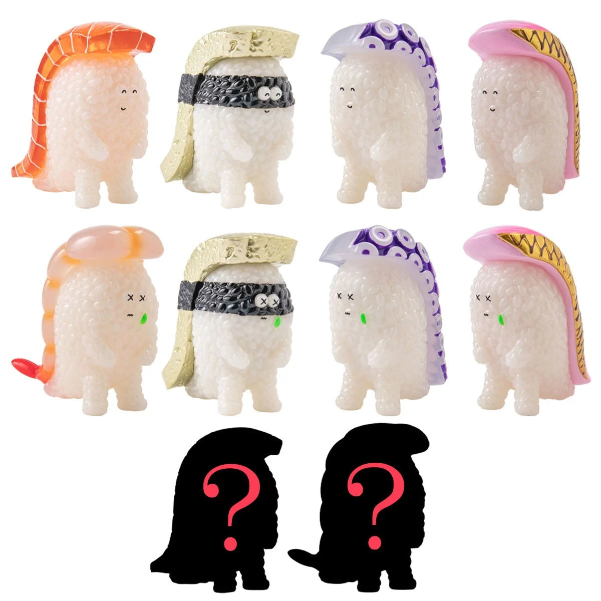 PRE ORDER – SUSHI KAIJU SUSHI-L.A. FIGURE COLLECTION 5 - HAPPY SMILE & DEEP SADNESS