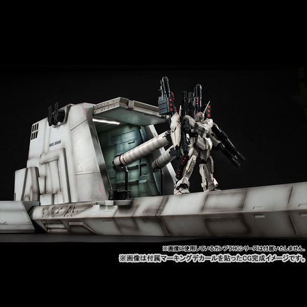 PRE ORDER – REALISTIC MODEL SERIES: MOBILE SUIT GUNDAM UNICORN (1/144 HG SERIES) NAHEL ARGAMA CATAPULT DECK (UC VER.)