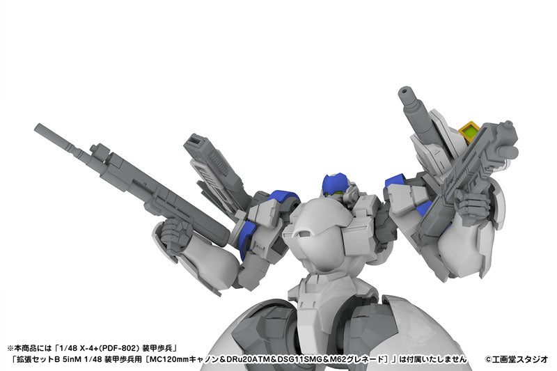 PRE ORDER – EXTENSION SET A FOR 5INM 1/48 POWER DOLLS - PLD［LC40 LCAN＆VP1 MSENS&P-9SL ASR＆M58 GRND＆HANDS FOR HAND-HELD WEAPONS (LEFT AND RIGHT)］