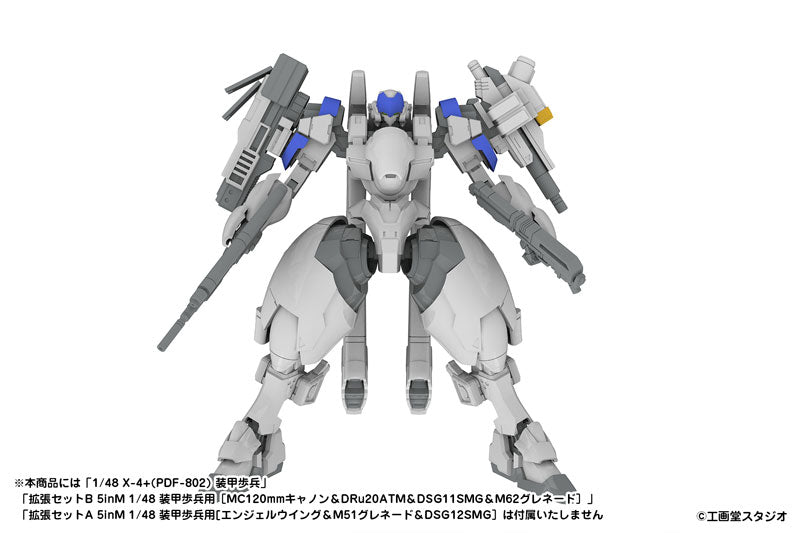 PRE ORDER – EXTENSION SET A FOR 5INM 1/48 POWER DOLLS - PLD［LC40 LCAN＆VP1 MSENS&P-9SL ASR＆M58 GRND＆HANDS FOR HAND-HELD WEAPONS (LEFT AND RIGHT)］