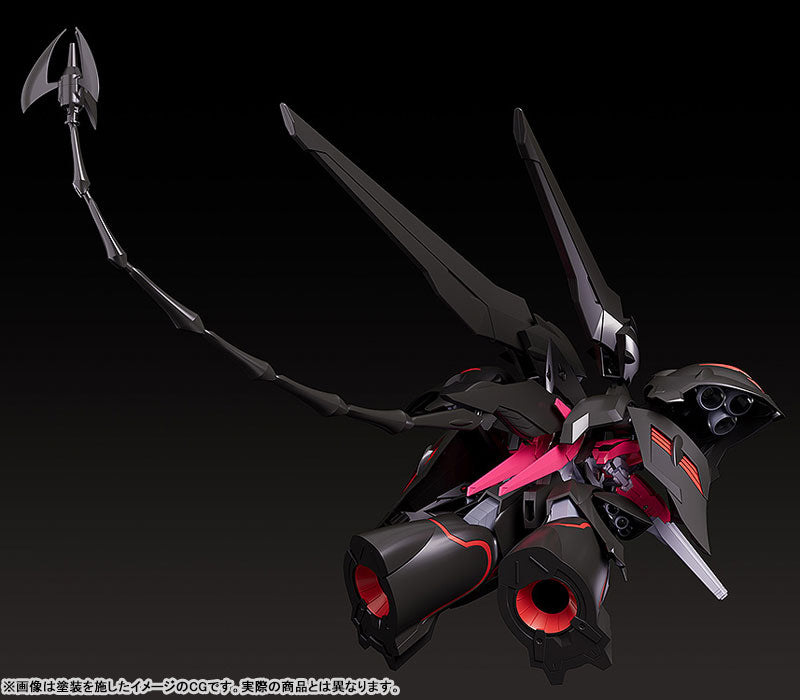 PRE ORDER – MODEROID MARTIAN SUCCESSOR NADESICO: THE MOTION PICTURE - PRINCE OF DARKNESS - BLACK SARENA