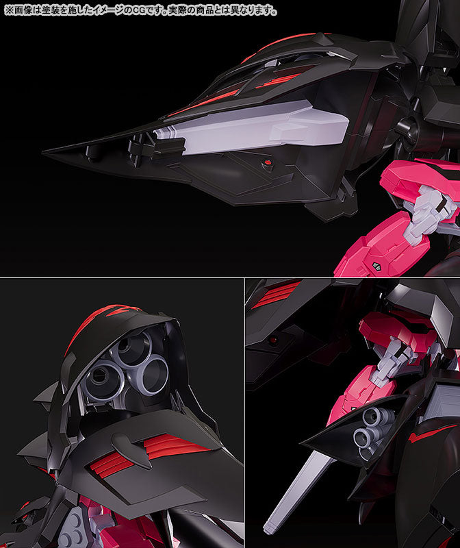 PRE ORDER – MODEROID MARTIAN SUCCESSOR NADESICO: THE MOTION PICTURE - PRINCE OF DARKNESS - BLACK SARENA