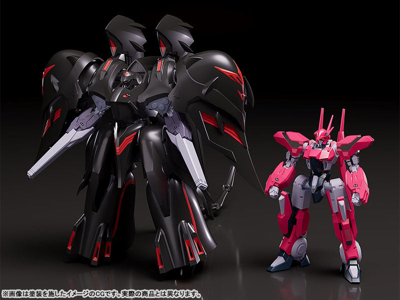 PRE ORDER – MODEROID MARTIAN SUCCESSOR NADESICO: THE MOTION PICTURE - PRINCE OF DARKNESS - BLACK SARENA
