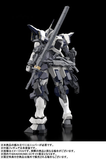 BACK ORDER – 1/48 KADOKAWA PLASTIC MODEL SERIES FULL METAL PANIC! FAMILY AZURE RAVEN WITH TYPE 10 MODIFIED MONOMOLECULAR BLADE PLATED VER. + SPECIAL DISPLAY BASE DESIGNED BY KANETAKE EBIKAWA
