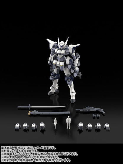 BACK ORDER – 1/48 KADOKAWA PLASTIC MODEL SERIES FULL METAL PANIC! FAMILY AZURE RAVEN WITH TYPE 10 MODIFIED MONOMOLECULAR BLADE PLATED VER. + SPECIAL DISPLAY BASE DESIGNED BY KANETAKE EBIKAWA
