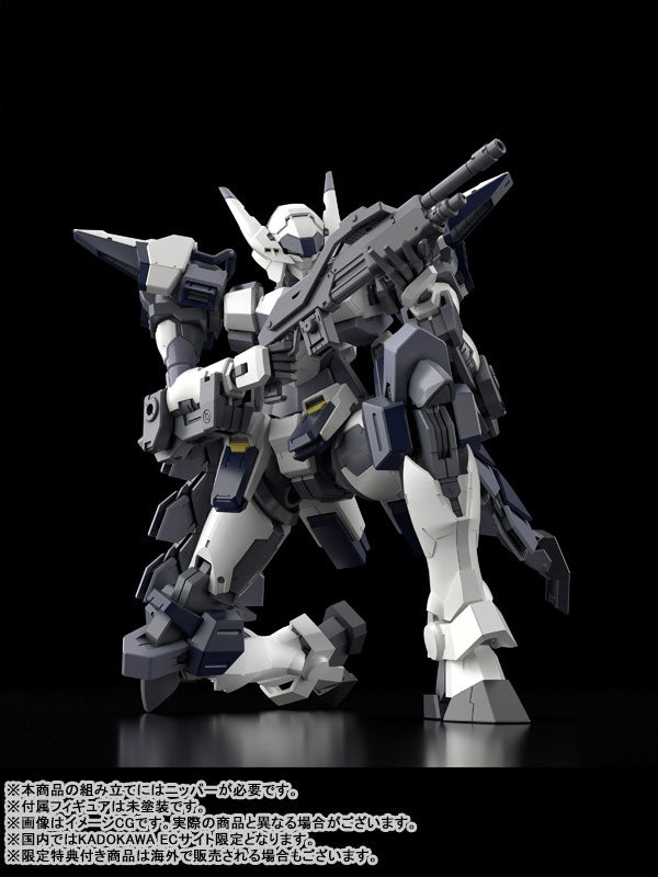 BACK ORDER – 1/48 KADOKAWA PLASTIC MODEL SERIES FULL METAL PANIC! FAMILY AZURE RAVEN WITH TYPE 10 MODIFIED MONOMOLECULAR BLADE PLATED VER. + SPECIAL DISPLAY BASE DESIGNED BY KANETAKE EBIKAWA