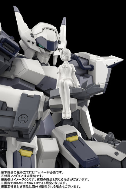 BACK ORDER – 1/48 KADOKAWA PLASTIC MODEL SERIES FULL METAL PANIC! FAMILY AZURE RAVEN WITH TYPE 10 MODIFIED MONOMOLECULAR BLADE PLATED VER. + SPECIAL DISPLAY BASE DESIGNED BY KANETAKE EBIKAWA