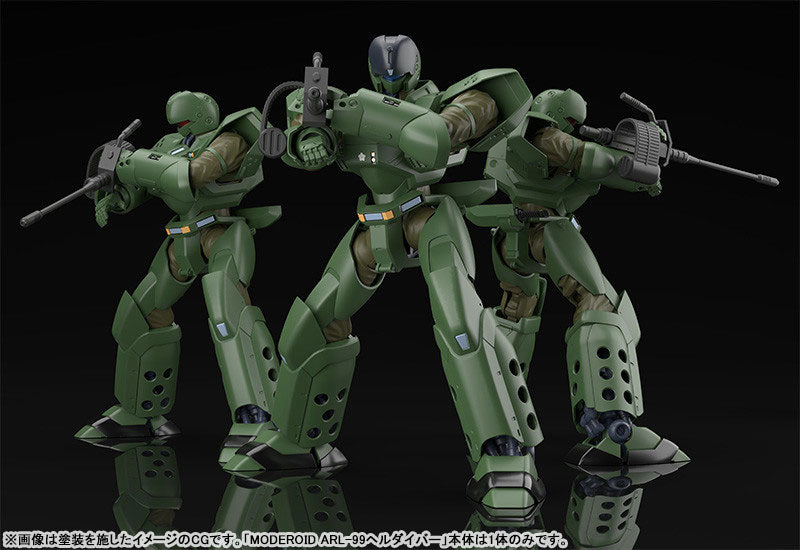 PRE ORDER – 1/60 MODEROID MOBILE POLICE PATLABOR - ARL-99 HELLDIVER
