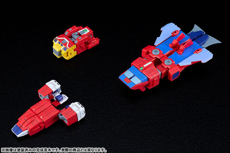 PRE ORDER – MODEROID MINIATURE COMBINING & TRANSFORMING SPACE RUNAWAY IDEON - IDEON
