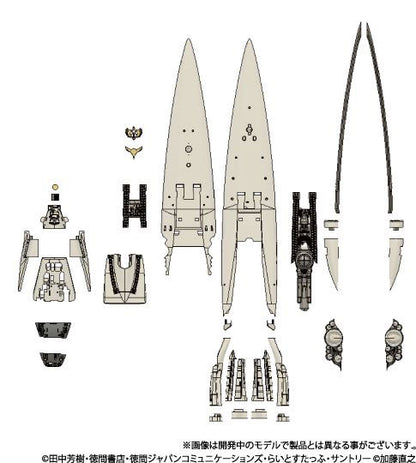 PRE ORDER – 1/8000 PLASTIC MODEL KIT LEGEND OF THE GALACTIC HEROES IMPERIAL FLAGSHIP BRUNHILD (RERELEASE)