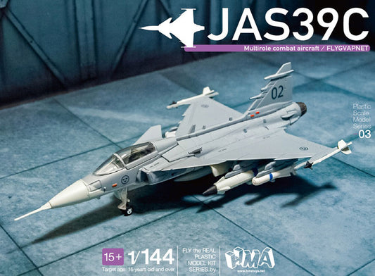 PRE ORDER – 1/144 JAS39 GRIPEN PLASTIC MODEL KIT (RENEWAL EDITION)