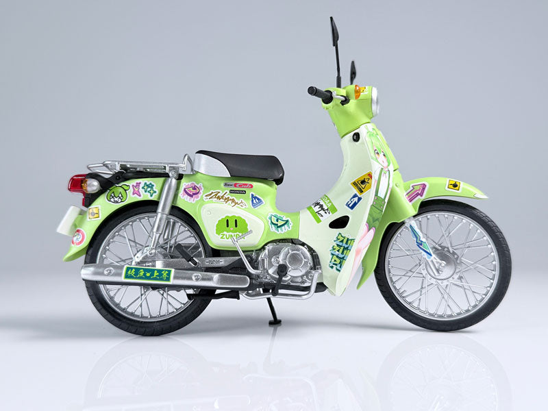 PRE ORDER – 1/12 TOHOKU ZUNKO / ZUNDAMON PROJECT - HONDA SUPER CUB (ZUNDAMON EDITION)