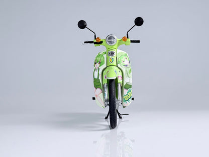 PRE ORDER – 1/12 TOHOKU ZUNKO / ZUNDAMON PROJECT - HONDA SUPER CUB (ZUNDAMON EDITION)