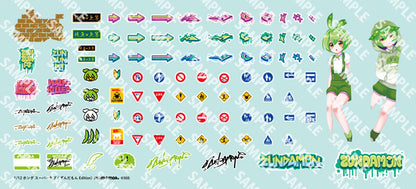 PRE ORDER – 1/12 TOHOKU ZUNKO / ZUNDAMON PROJECT - HONDA SUPER CUB (ZUNDAMON EDITION)