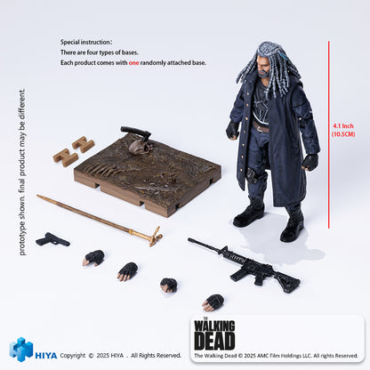 PRE ORDER – HIYA TOYS 1/18 THE WALKING DEAD EZEKIEL ACTION FIGURE EMW0317