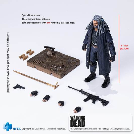 PRE ORDER – HIYA TOYS 1/18 THE WALKING DEAD EZEKIEL ACTION FIGURE EMW0317