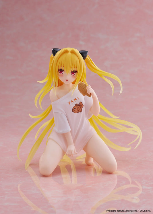 PRE ORDER – TO LOVE-RU DARKNESS DESKTOP CUTE FIGURE - GOLDEN DARKNESS (ROOMWEAR VER.)