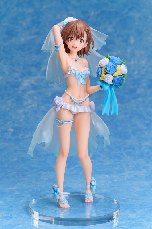 PRE ORDER – 1/7 A CERTAIN SCIENTIFIC RAILGUN T MIKOTO MISAKA WEDDING SWIM SWIMSUIT VER. COMPLETE FIGURE