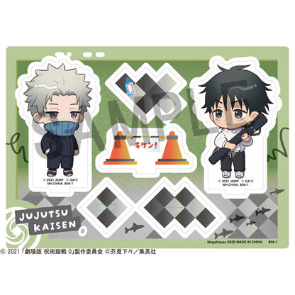 PRE ORDER – ACRYLIC STAND BUDDYCOLLE ANIME JUJUTSU KAISEN 5TH ANNIVERSARY B TOGE INUMAKI YUTA OKKOTSU (JUJUTSU KAISEN 0)