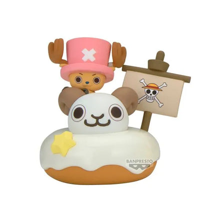 BACK ORDER – ONE PIECE PALDOLCE COLLECTION CHOPPER, BEPO & PIRATE SHIP (A: TONY TONY CHOPPER )