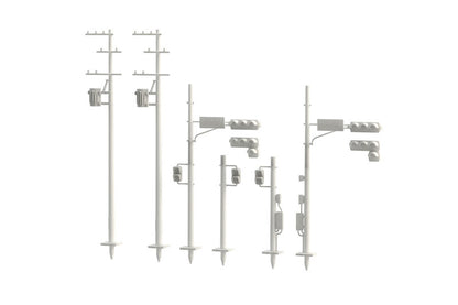 PRE ORDER – 1/80 TRAFFIC SIGNAL SET