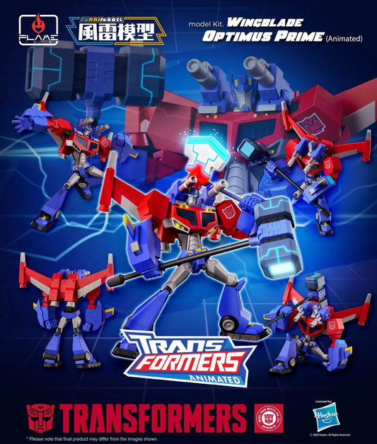 PRE ORDER – [FURAI MODEL] TRANSFORMERS - WINGBLADE OPTIMUS PRIME (ANIMATED)