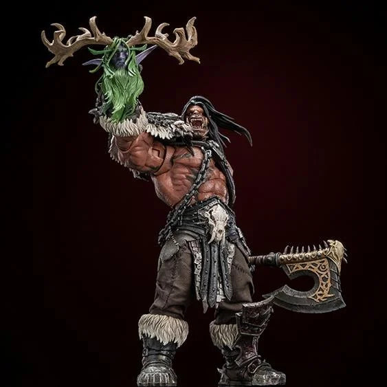 PRE ORDER – 1/10 WORLD OF WARCRAFT - TRIBAL BATTLE SONG - WAR CHIEF - GROMMASH HELLSCREAM ACTION FIGURE