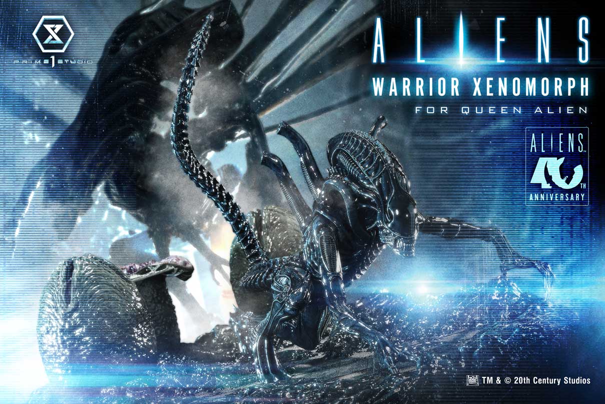 PRE ORDER – ULTIMATE DIORAMA MASTERLINE - ALIENS (FILM) - WARRIOR XENOMORPH FOR QUEEN ALIEN