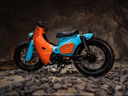 PRE ORDER – 1/6 SUPER CUB SCRAMBLER MOTORCYCLE FB-10134B1 + REAR RACK FB-10147-3-1