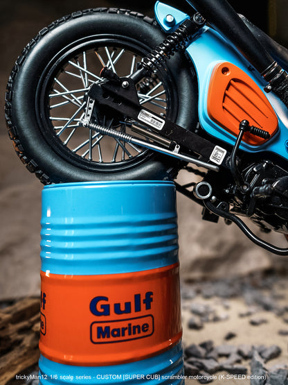 PRE ORDER – 1/6 SUPER CUB SCRAMBLER MOTORCYCLE FB-10134B1 + REAR RACK FB-10147-3-1