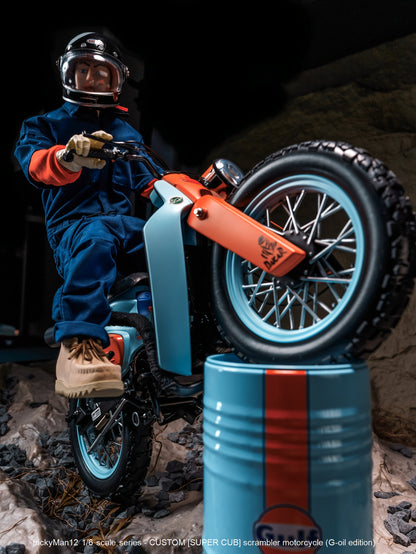 PRE ORDER – 1/6 SUPER CUB SCRAMBLER MOTORCYCLE FB-10134B2 + REAR RACK FB-10147-3-1