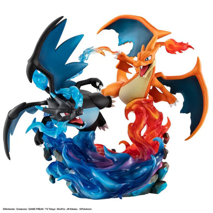 PRE ORDER – G.E.M. EX SERIES: POKÉMON - MEGA CHARIZARD X & MEGA CHARIZARD Y (WITH GIFT)