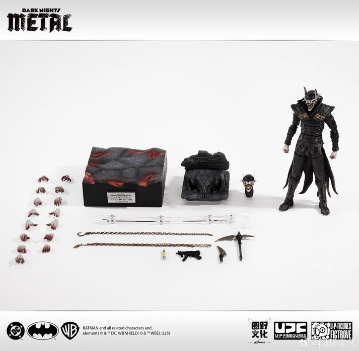PRE ORDER – U-P-FINEGURES YU-001 - DARK NIGHTS: METAL - LAUGHING BAT