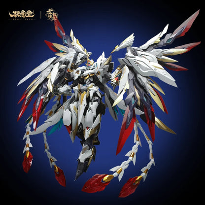 PRE ORDER – 1/100 SCALE EMP-02 + MC-02 PHONEIXE SET - HAO LING WHITE EMPEROR PHOENIX DEVINE ARMOR MODEL KIT