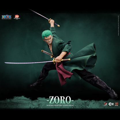 PRE ORDER – PIXEL POSES | COSMIC CREATIONS × JIMEI PALACE 1/6 ONE PIECE RORONOA ZORO ACTION FIGURE OVERSEAS VERSION PP-200595 DELUXE EDITION