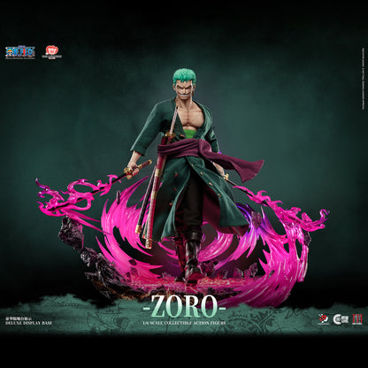 PRE ORDER – PIXEL POSES | COSMIC CREATIONS × JIMEI PALACE 1/6 ONE PIECE RORONOA ZORO ACTION FIGURE OVERSEAS VERSION PP-200595 DELUXE EDITION
