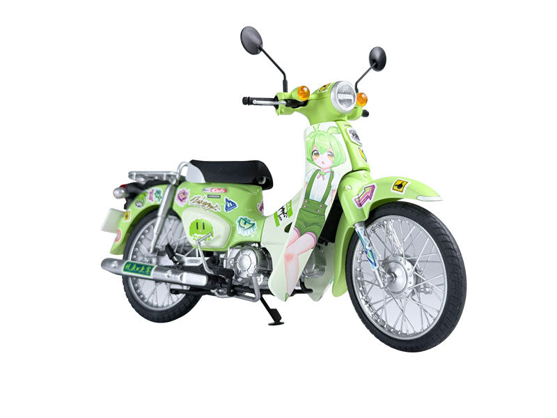 PRE ORDER – 1/12 TOHOKU ZUNKO / ZUNDAMON PROJECT - HONDA SUPER CUB (ZUNDAMON EDITION)