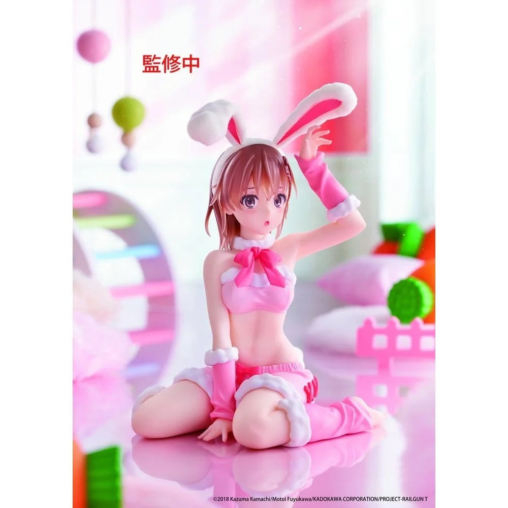 PRE ORDER – A CERTAIN SCIENTIFIC RAILGUN MOFLOCK FIGURE - MIKOTO MISAKA - FLUFFY BUNNY VER.
