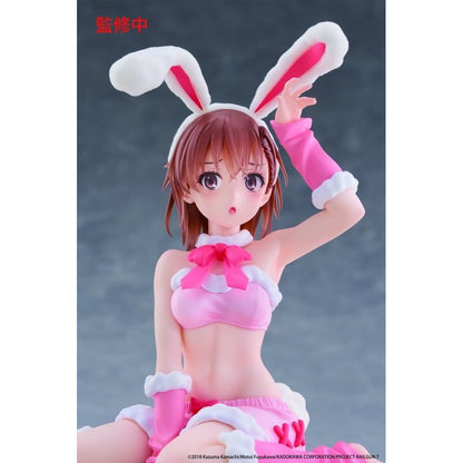 PRE ORDER – A CERTAIN SCIENTIFIC RAILGUN MOFLOCK FIGURE - MIKOTO MISAKA - FLUFFY BUNNY VER.