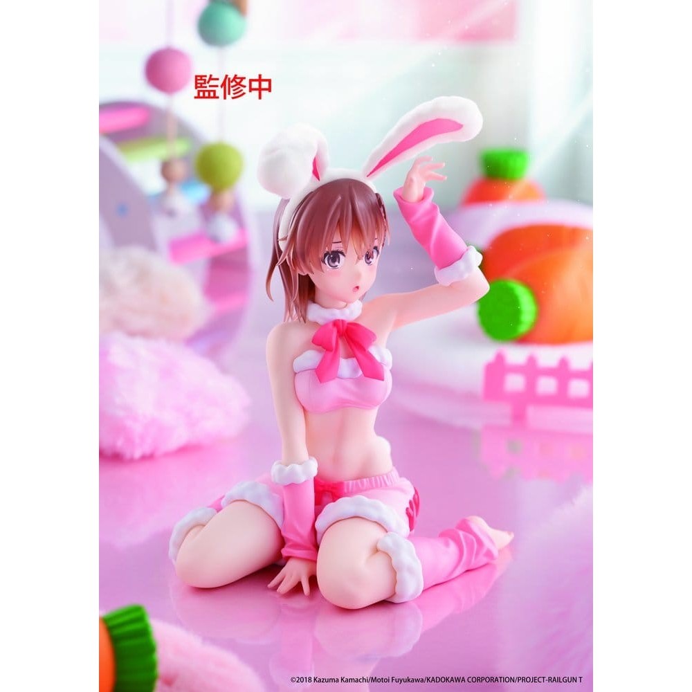 PRE ORDER – A CERTAIN SCIENTIFIC RAILGUN MOFLOCK FIGURE - MIKOTO MISAKA - FLUFFY BUNNY VER.