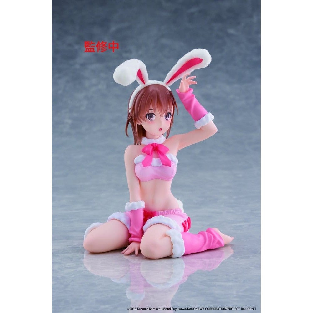 PRE ORDER – A CERTAIN SCIENTIFIC RAILGUN MOFLOCK FIGURE - MIKOTO MISAKA - FLUFFY BUNNY VER.