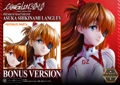 PRE ORDER – 1/4  PREMIUM MASTERLINE EVANGELION: 3.0+1.0 THRICE UPON A TIME ASUKA SHIKINAMI LANGLEY BONUS VERSION