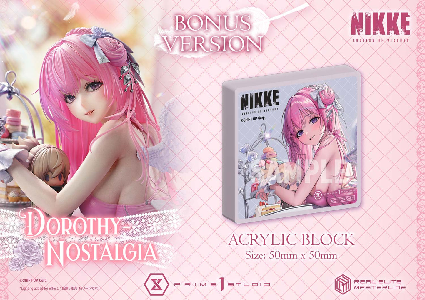 PRE ORDER – 1/4 REAL ELITE MASTERLINE - GODDESS OF VICTORY: NIKKE - DOROTHY - NOSTALGIA - BONUS VERSION