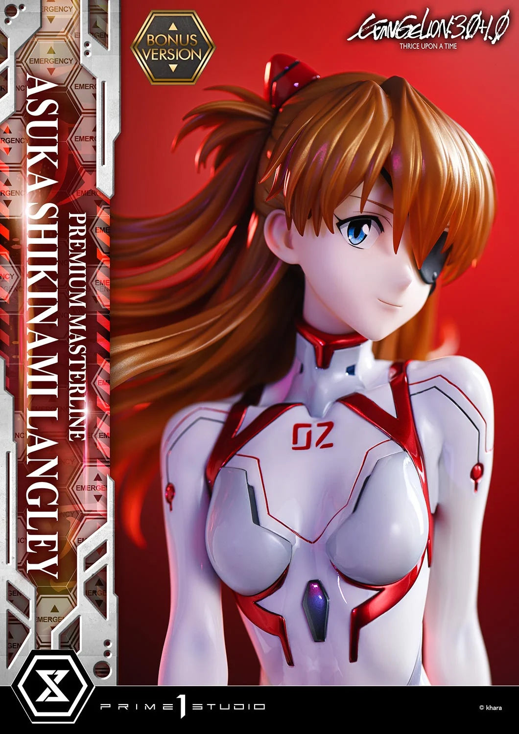 PRE ORDER – 1/4  PREMIUM MASTERLINE EVANGELION: 3.0+1.0 THRICE UPON A TIME ASUKA SHIKINAMI LANGLEY BONUS VERSION
