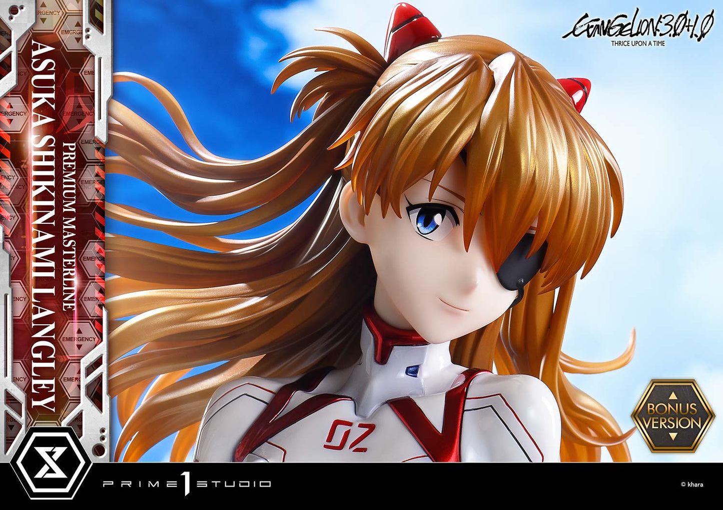PRE ORDER – 1/4  PREMIUM MASTERLINE EVANGELION: 3.0+1.0 THRICE UPON A TIME ASUKA SHIKINAMI LANGLEY BONUS VERSION