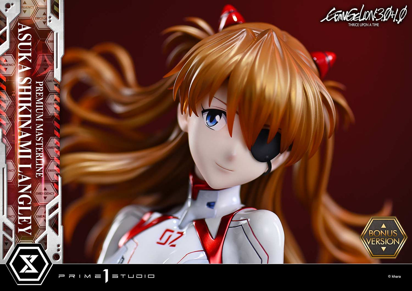 PRE ORDER – 1/4  PREMIUM MASTERLINE EVANGELION: 3.0+1.0 THRICE UPON A TIME ASUKA SHIKINAMI LANGLEY BONUS VERSION